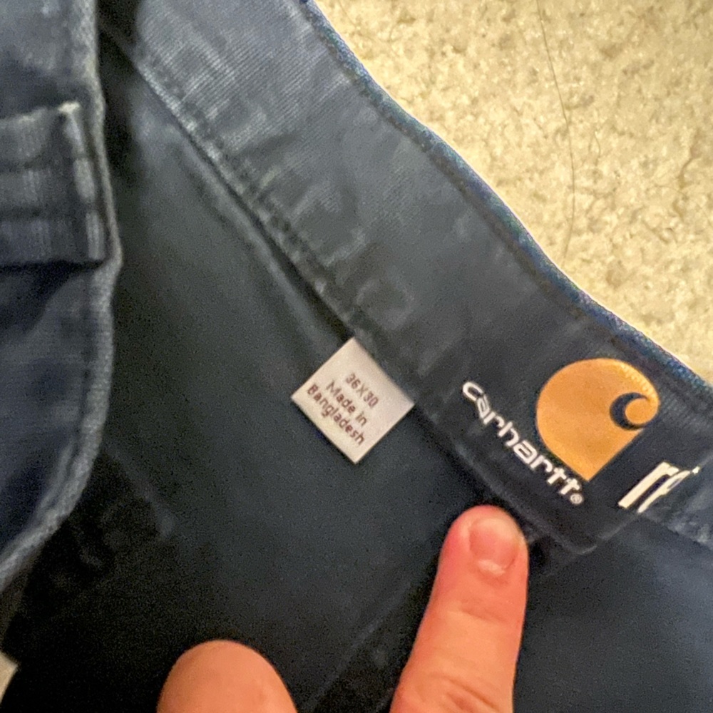 Blue Work Carhartt, 36x30